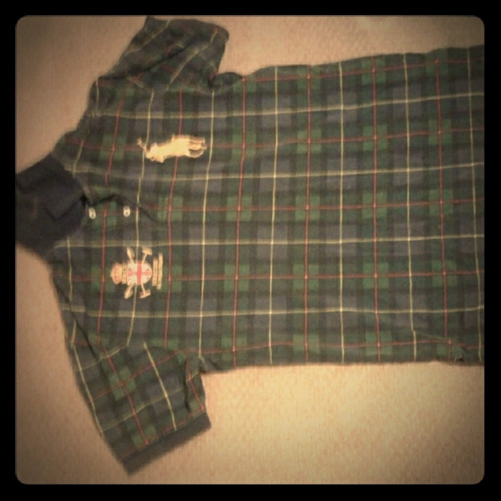Polo by Ralph Lauren “Crest Plaid Hat&ButtonUp”